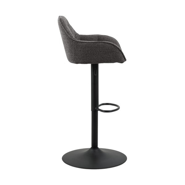 Set di 2 sgabelli da bar girevoli grigio scuro 109 cm Brooke - Actona-image-4