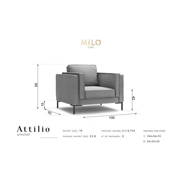 Poltrona gialla Attilio - Milo Casa-image-4