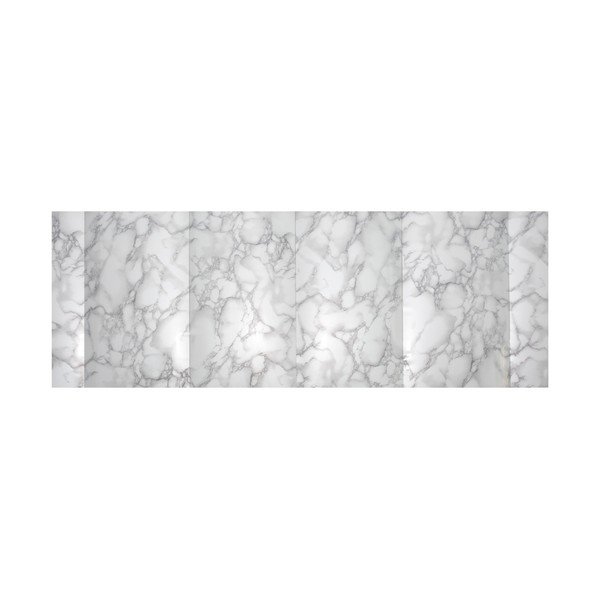 Set di 6 adesivi murali 60x30 cm Carrara - SP TREND-image-2