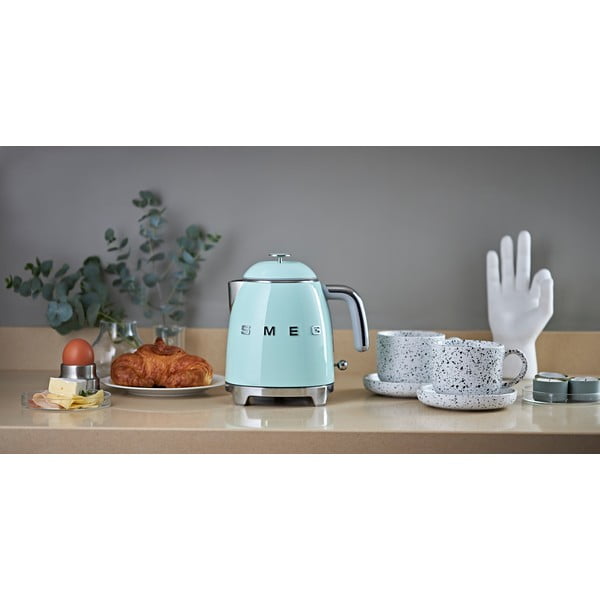 Teiera in acciaio inox verde chiaro 800 ml Retro Style - SMEG-image-2