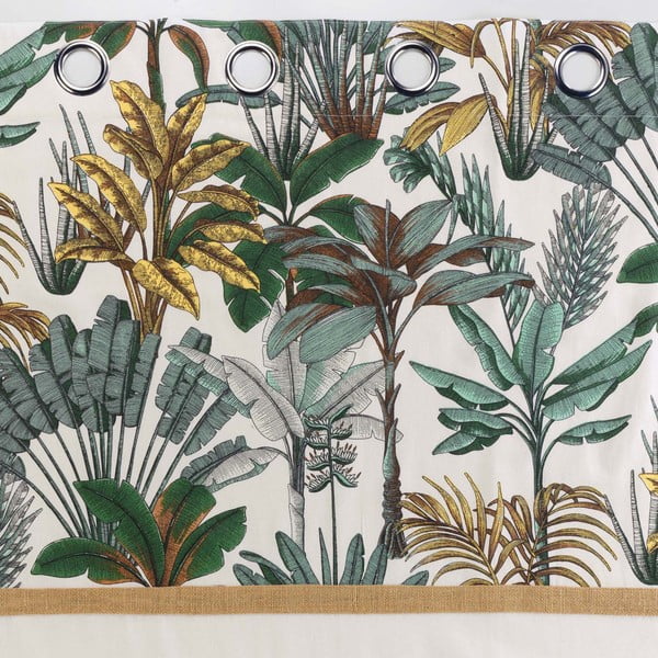 Tenda verde e crema 140x240 cm Balinesia - douceur d'intérieur-image-3