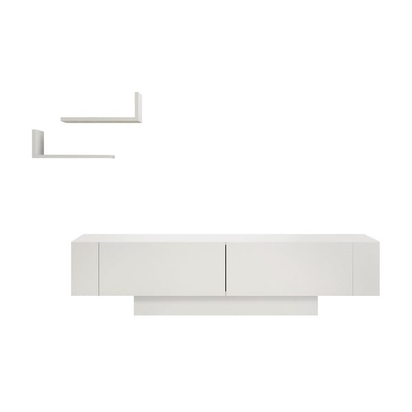 Televisore bianco 150x42 cm Matera - Zena Home