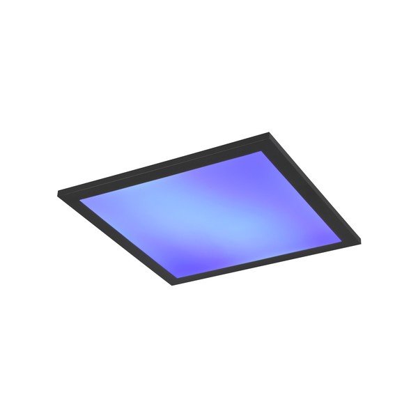 Plafoniera LED nera 29,5x29,5 cm Beta - Reality-image-3