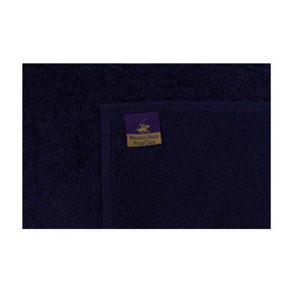 Set di 2 asciugamani blu scuro, 90 x 50 cm - Unknown-image-4