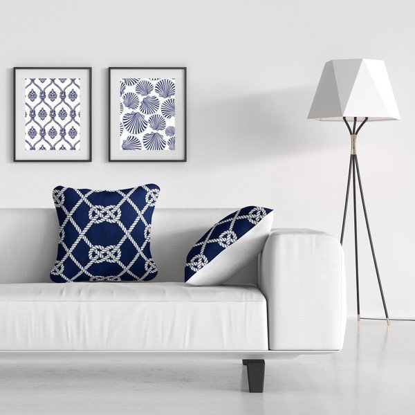 Cuscino decorativo Rope, 43 x 43 cm - Kate Louise-image-1