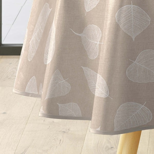 Tovaglia adatta per pulizia con panno umido ø 160 cm Feuillys – douceur d'intérieur-image-3