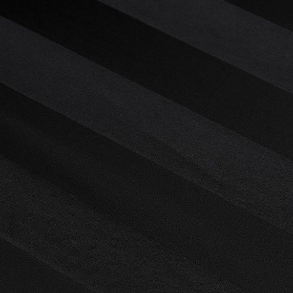 Lenzuolo con angoli nero in raso di seta 150x200 cm So Soft Satin Stripe – Catherine Lansfield-image-2