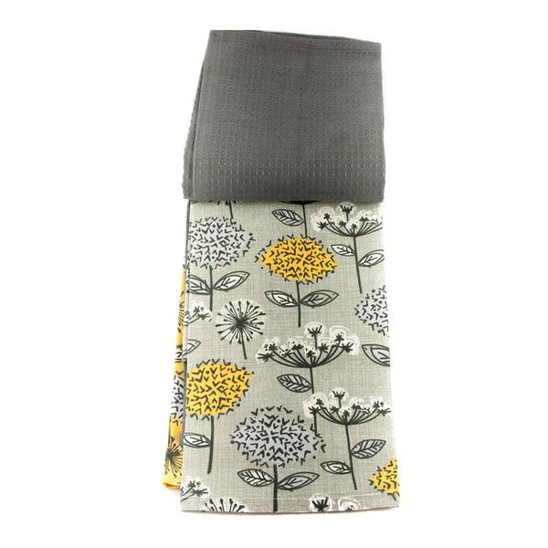 Set di strofinacci in cotone 3 pz 45x65 cm Retro Meadow – Cooksmart ®-image-3