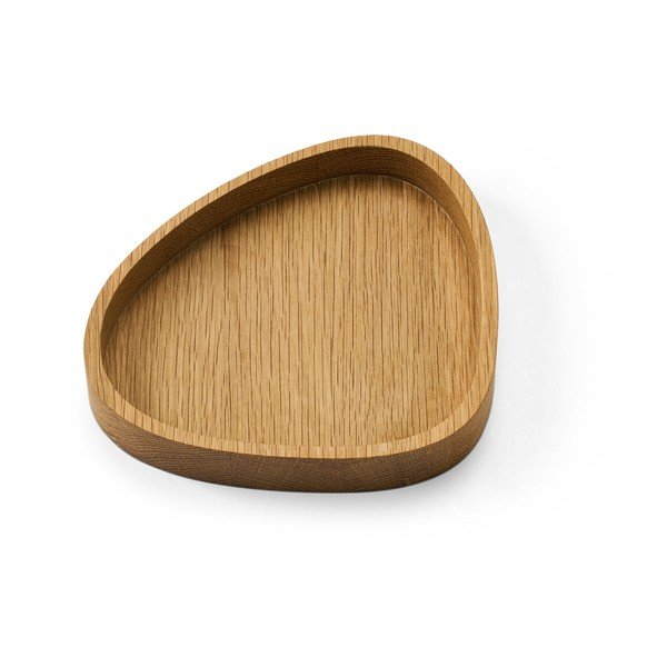 Scatola decorativa di colore naturale in legno 18x16x3 cm Curve M – LIND DNA-image-1