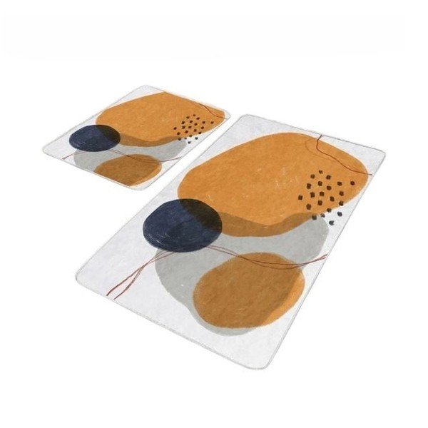 Set di tappetini per il bagno in velluto 2 pz 60x100 cm – Mila Home