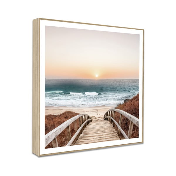 Quadro 50x50 cm Beach Footbridge  -image-2