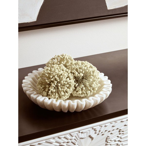 Vassoio decorativo in marmo ø 25 cm Savio – Premier Housewares-image-1