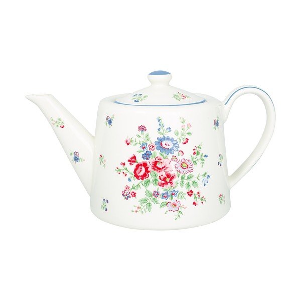 Teiera in porcellana Ailis, 1 l - Green Gate