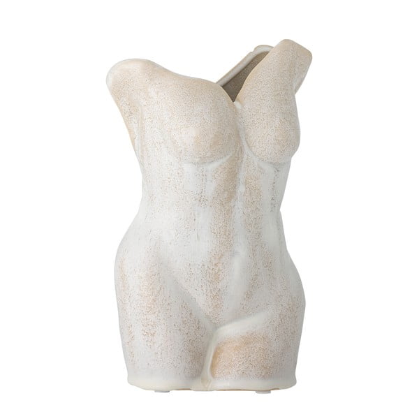 Vaso in gres crema Athena - Bloomingville