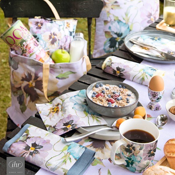 Runner da tavola in cotone organico 150x45 cm Martha - IHR-image-1