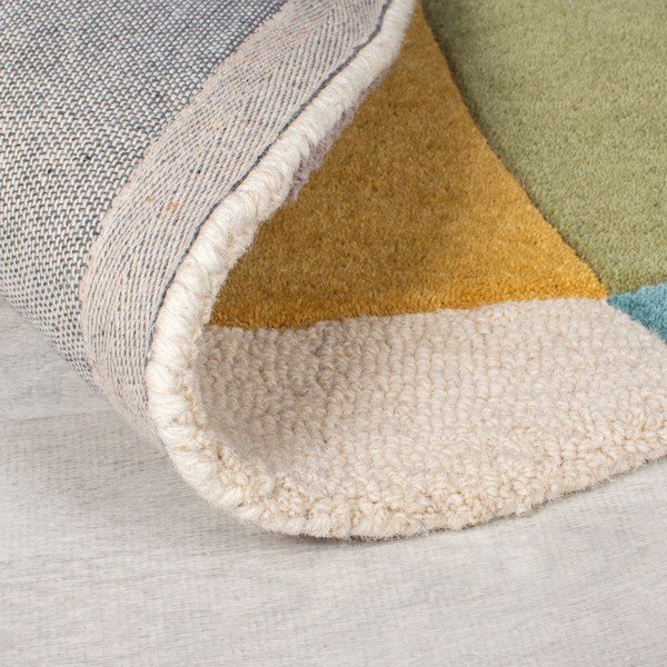 Tappeto rotondo in lana tessuto a mano ø 160 cm Glow Multi – Flair Rugs-image-3