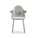 Sedia grigia con braccioli Uma - Teulat