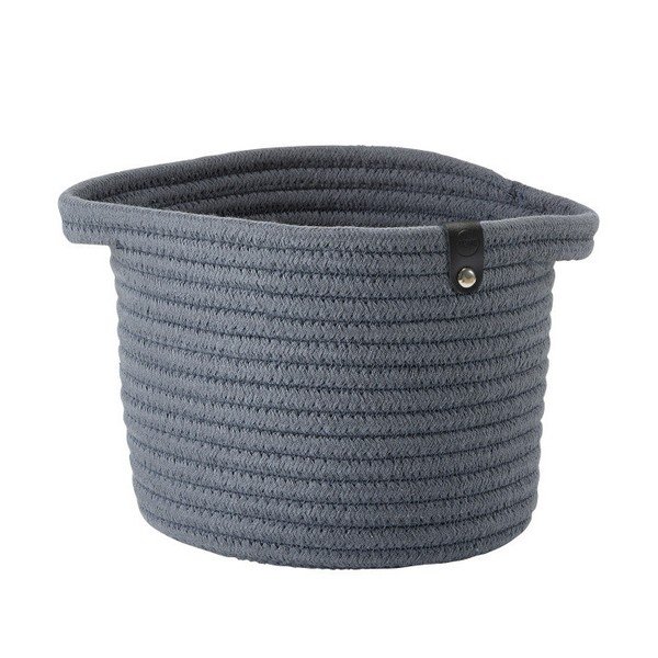 Šedý úložný košík Zone Roll, 14 x 18 cm