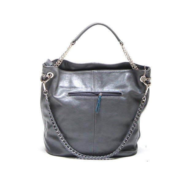 Kožená kabelka Isabella Rhea 2108 Grigio-image-2