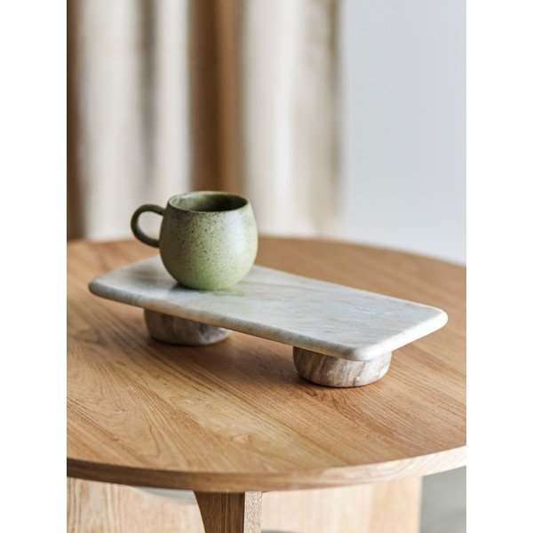 Vassoio decorativo in marmo 18x38 cm Fatin – Bloomingville-image-1