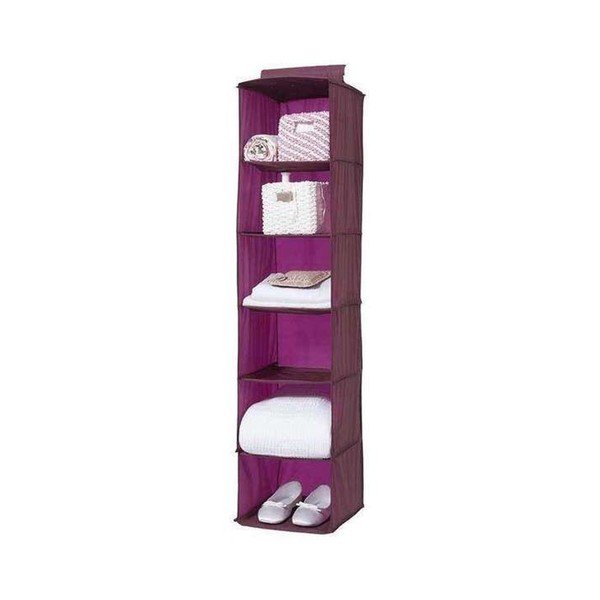 Organizer da appendere in Pina bordeaux, lunghezza 128 cm - Compactor-image-1