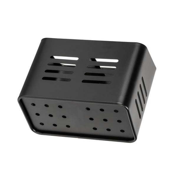 Set portaposate e portatovaglioli in metallo Black Outdoor Kitchen Baco - Wenko-image-4