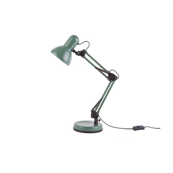 Lampada da tavolo verde con dettagli neri , ø 12,5 cm Hobby - Leitmotiv