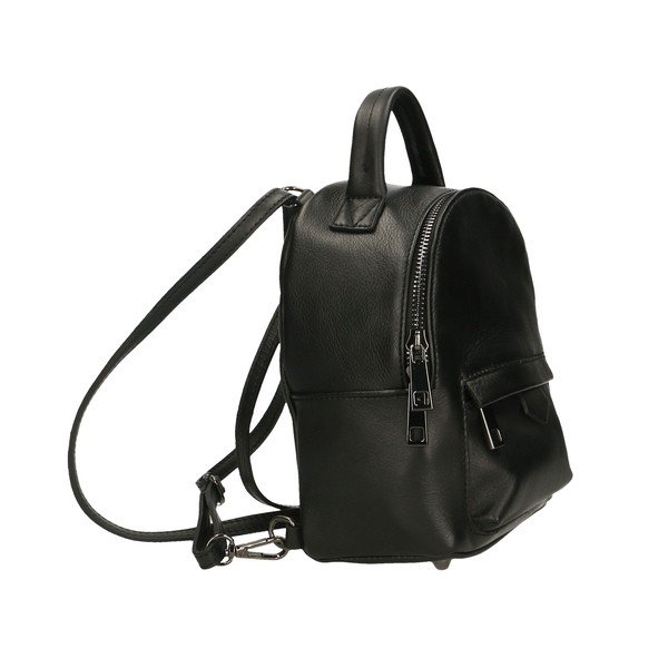 Zaino in pelle nera - Chicca Borse-image-2