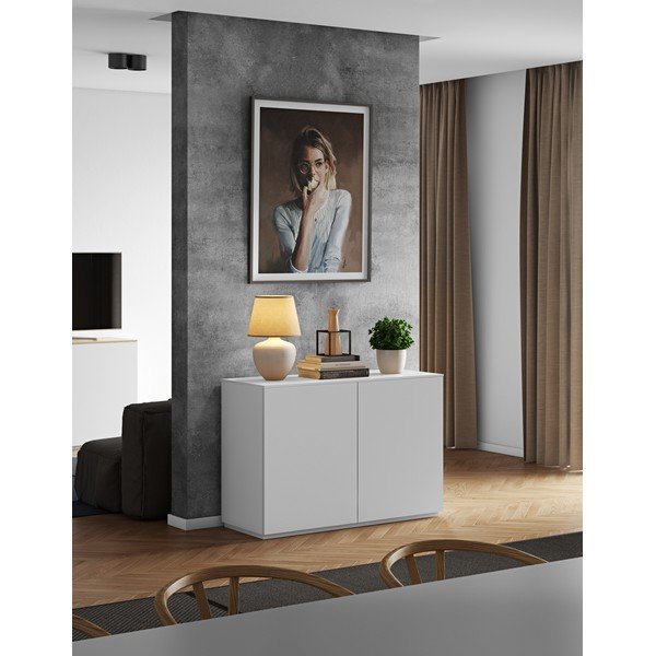 Armadio bianco 120x84 cm Join - TemaHome-image-1