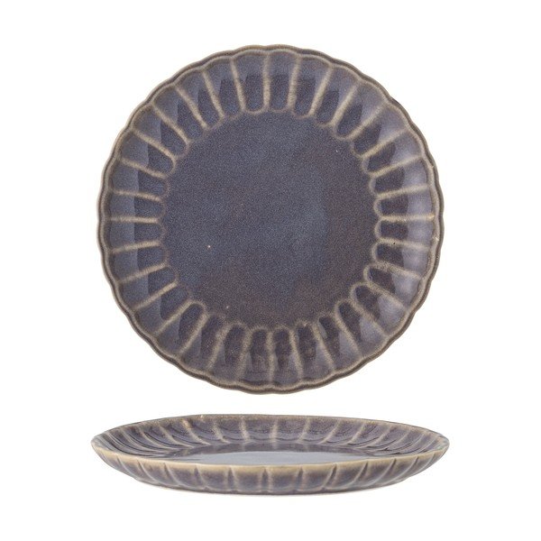 Piatto viola scuro in gres ø 27 cm Latina – Bloomingville-image-4