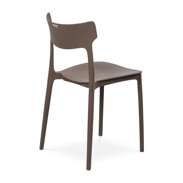 Sedia da esterno marrone in plastica Biá – Bonami Essentials-image-3