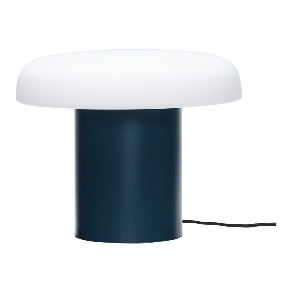 Lampada da tavolo blu scuro (altezza 20 cm) Ateliers - Hübsch | Abat-jour e lampade da tavolo