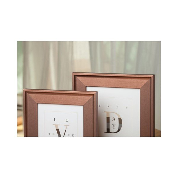 Cornice marrone Londra, 40 x 50 cm - Styler-image-1