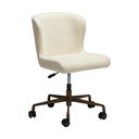 Sedia da ufficio beige Glam – DAN-FORM Denmark