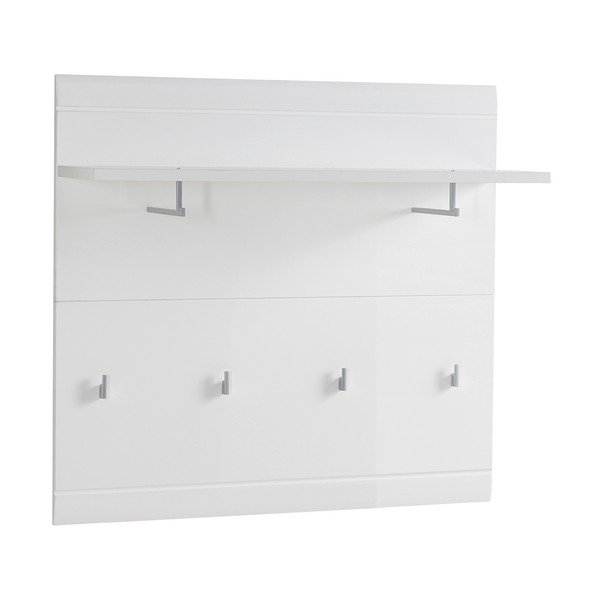 Appendiabiti da parete bianco con ripiano Adana - Germania-image-2