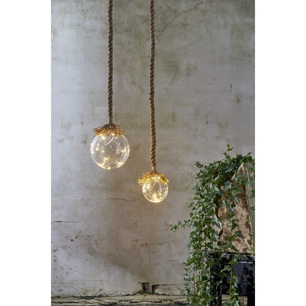 Decorazione luminosa a LED appesa, Ø 10 cm Jutta - Star Trading-image-2