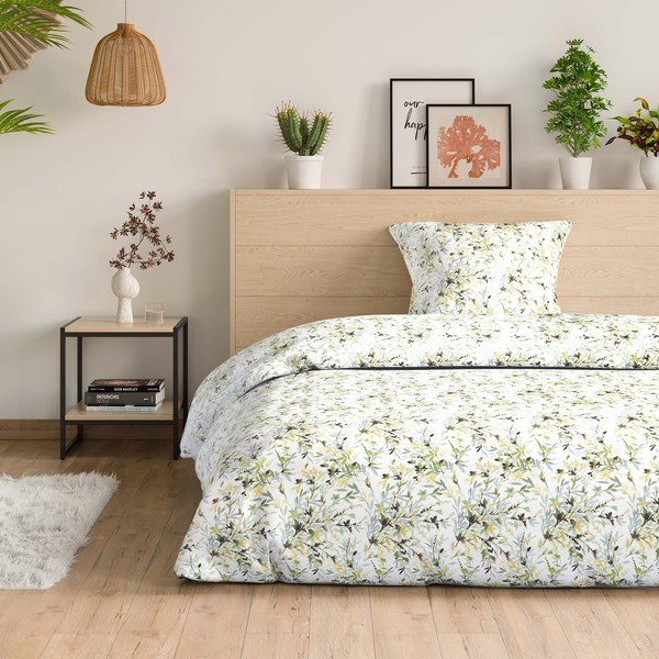 Biancheria da letto in cotone per letto singolo, 135 x 200 cm Averi Martinique - AmeliaHome-image-1