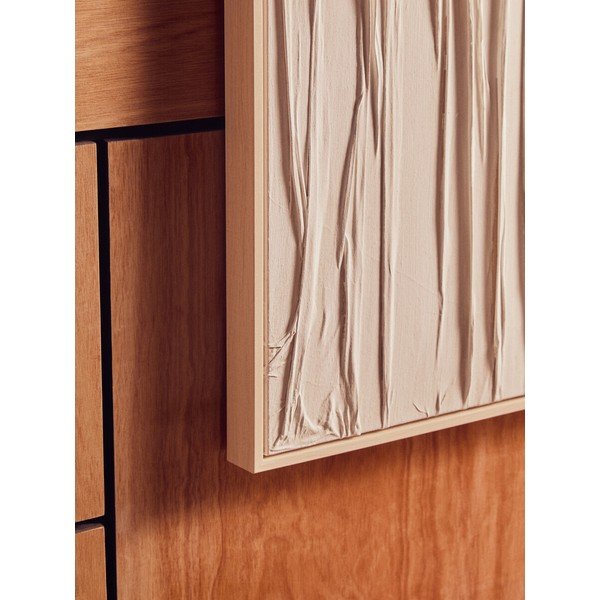 Dipinto con cornice inclusa/dipinto su tela 83x123 cm Astratto – Premier Housewares-image-4