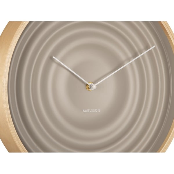Orologio da parete beige Ribble, ø 31 cm - Karlsson-image-4
