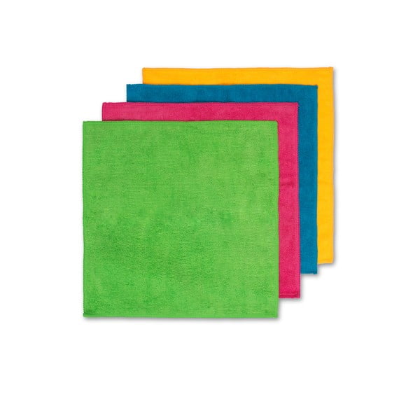 Set di panni per pulire in microfibra 4 pz Colors – Vileda-image-2