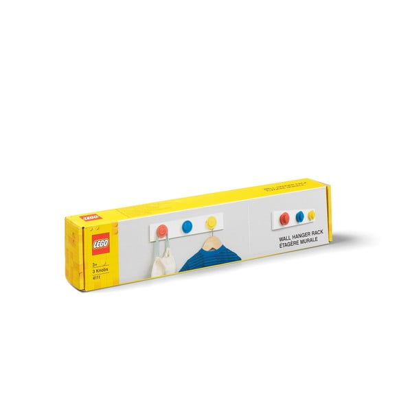 Appendiabiti da parete in plastica per bambini - LEGO®-image-3