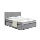 Letto boxspring grigio 160x200 cm Olia Bold Line – Bonami Selection