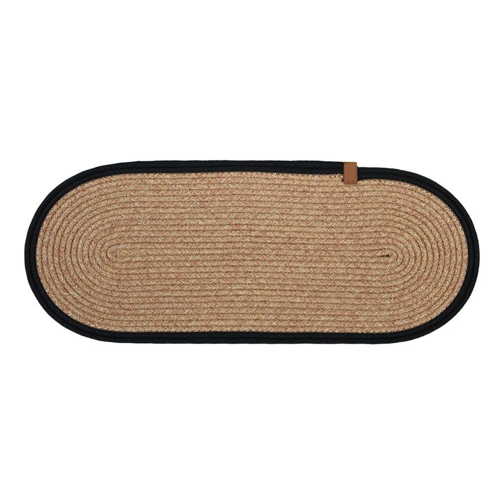 Set di tappeti per scale neri/di colore naturale 16 pz 25x65 cm Milo Frame – Vitaus | Tappeti per scale