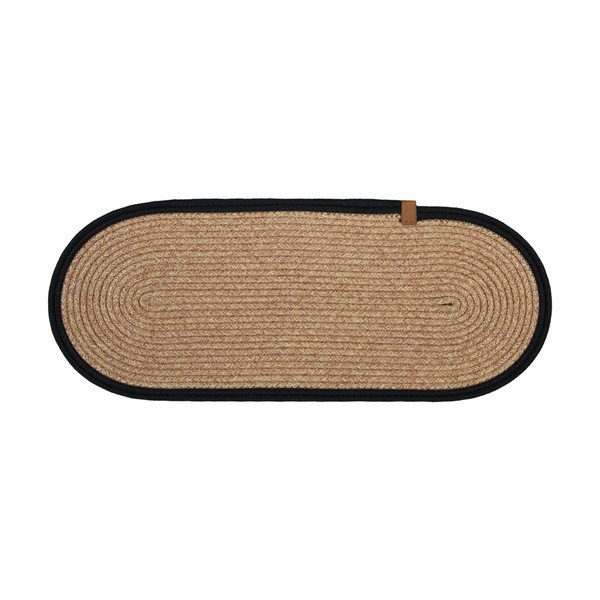 Set di tappeti per scale neri/di colore naturale 16 pz 25x65 cm Milo Frame – Vitaus