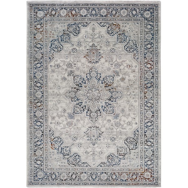 Tappeto grigio , 140 x 200 cm Graceful Ornament - Universal