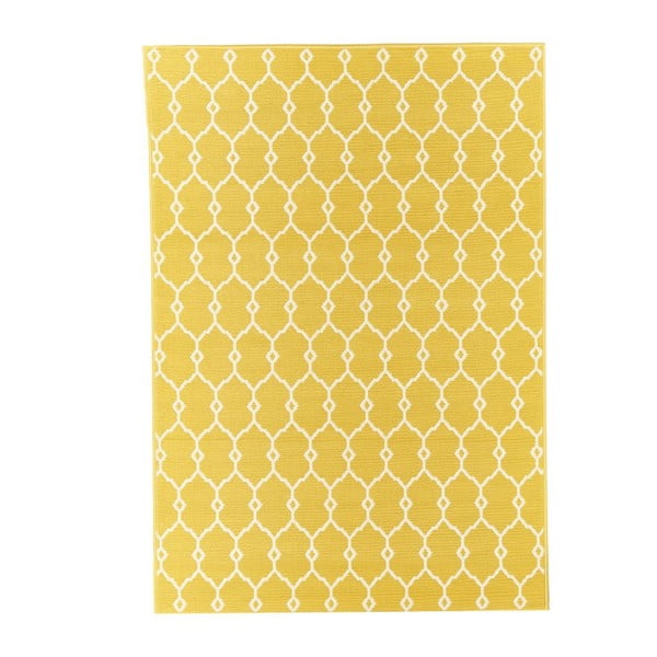 Tappeto giallo per esterni , 160 x 230 cm Trellis - Floorita