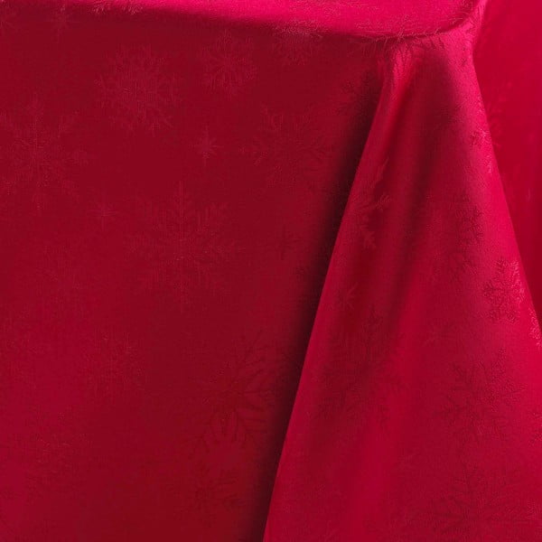 Tovaglia in jacquard a tema Natale 140x240 cm Flocons – douceur d'intérieur-image-3