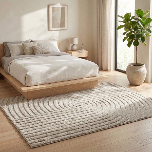 Tappeto beige 120x170 cm Serenity - ESTE-image-2
