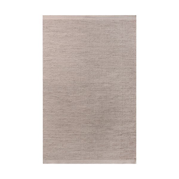 Tappeto in lana beige 200x300 cm Una - House Nordic
