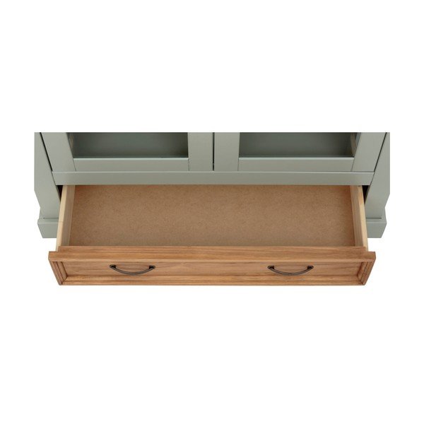 Vetrina in legno di pino verde chiaro 100x120 cm Selma - Støraa-image-4